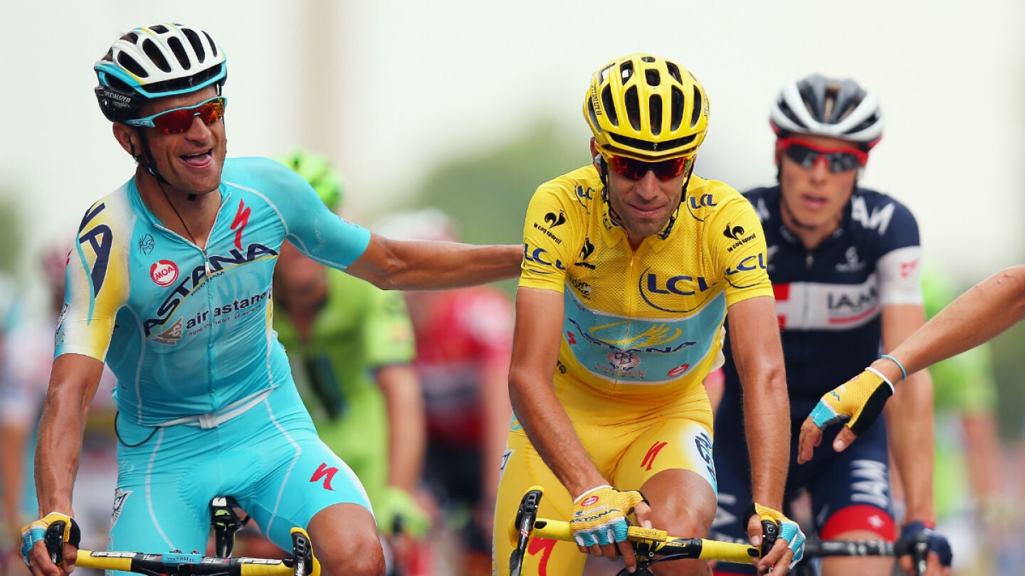 Scarponi, con Nibali