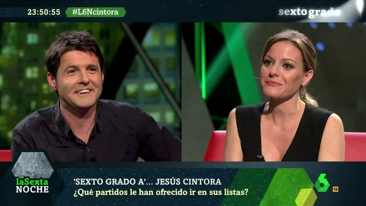 Jesús Cintora y Andrea Ropero