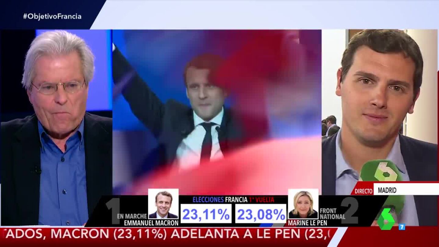 Albert Rivera y Javier Nart en El Objetivo