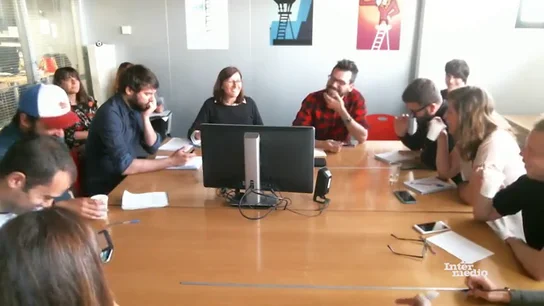 Reunión de guión de El Intermedio Reunión de guión de El Intermedio