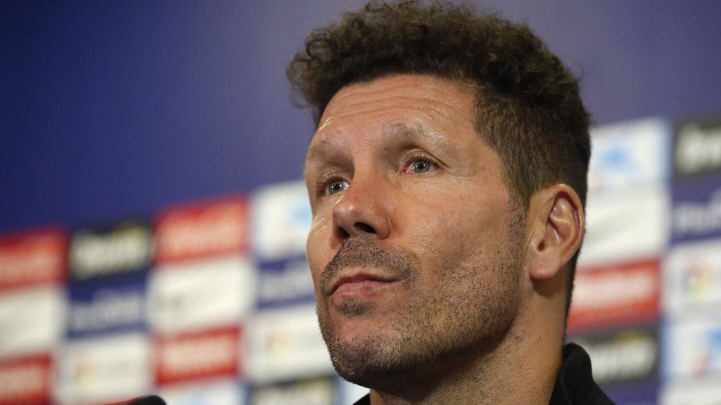 Simeone en rueda de prensa