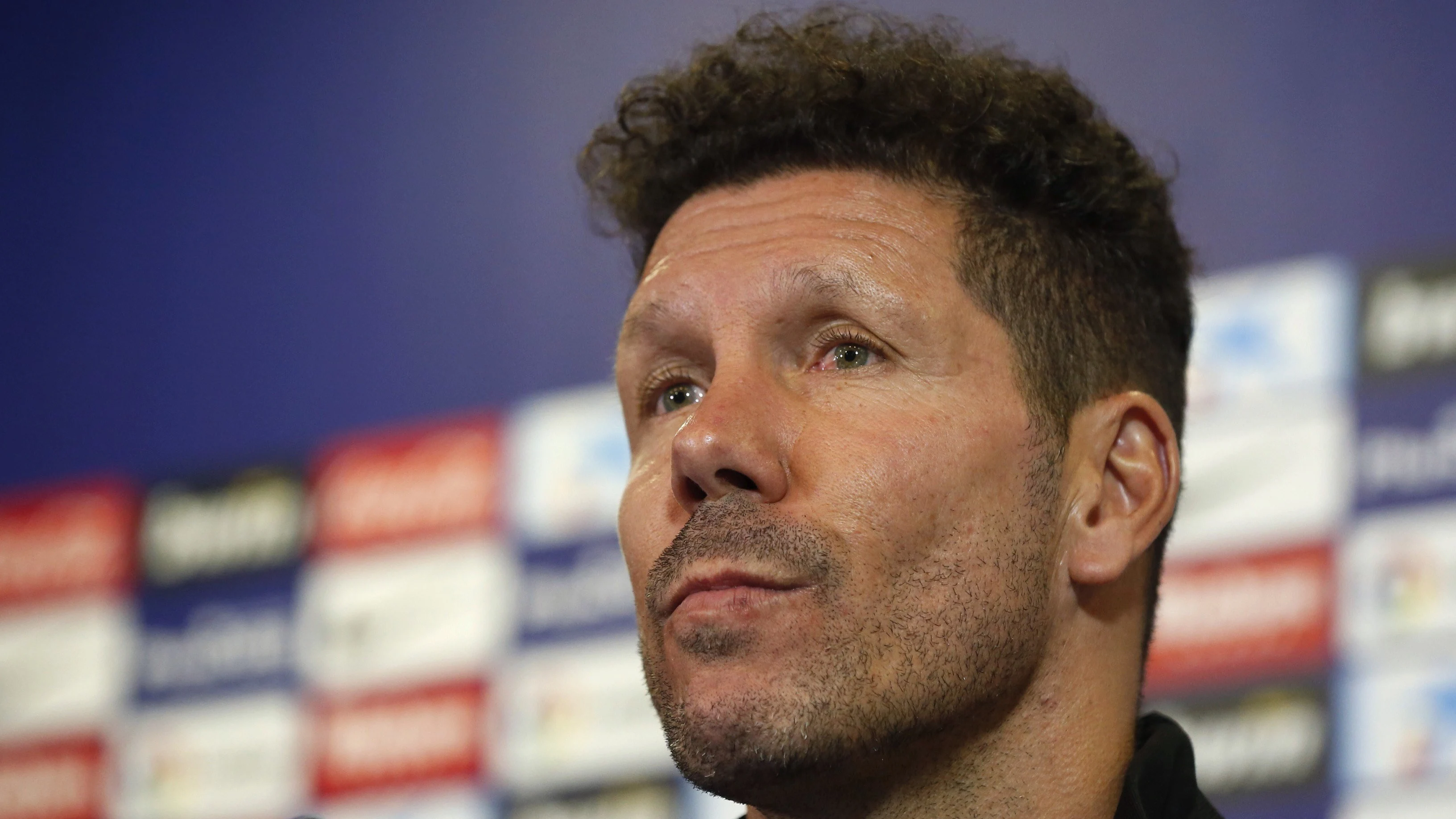 Simeone en rueda de prensa Simeone en rueda de prensa