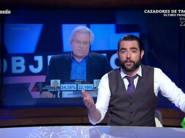 Frame 171.137721 de: La explicación de Dani Mateo sobre la 'confusión' de Javier Nart y Albert Rivera en directo El Objetivo Frame 171.137721 de: La explicación de Dani Mateo sobre la 'confusión' de Javier Nart y Albert Rivera en directo El Objetivo