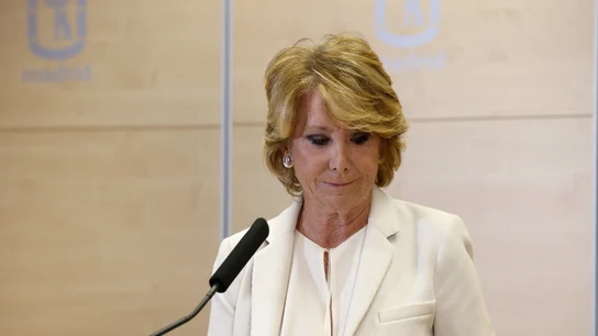 Esperanza Aguirre en una imagen de archivo Esperanza Aguirre en una imagen de archivo