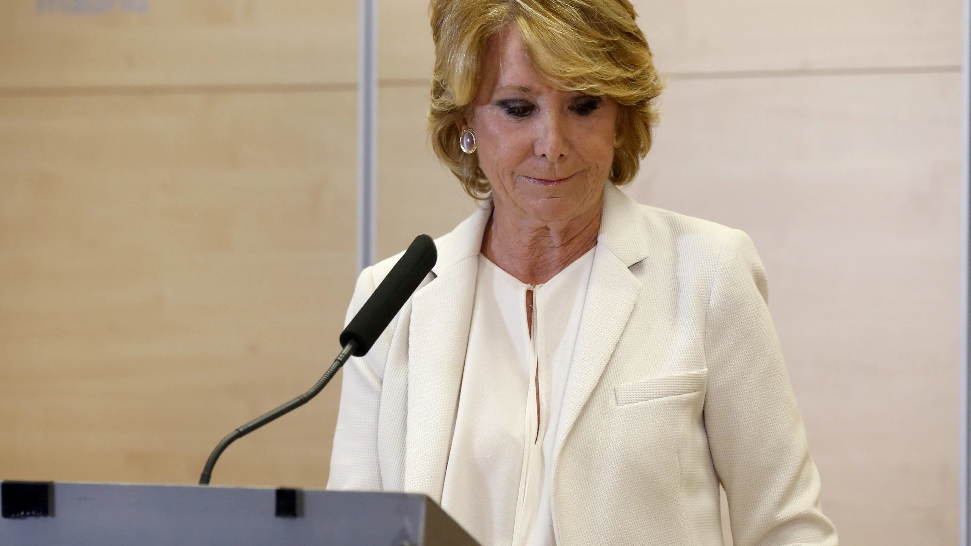 Esperanza Aguirre en una imagen de archivo