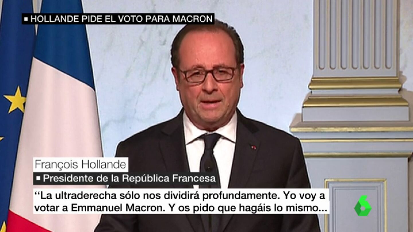 El presidente de Francia, Fran&ccedil;ois Hollande