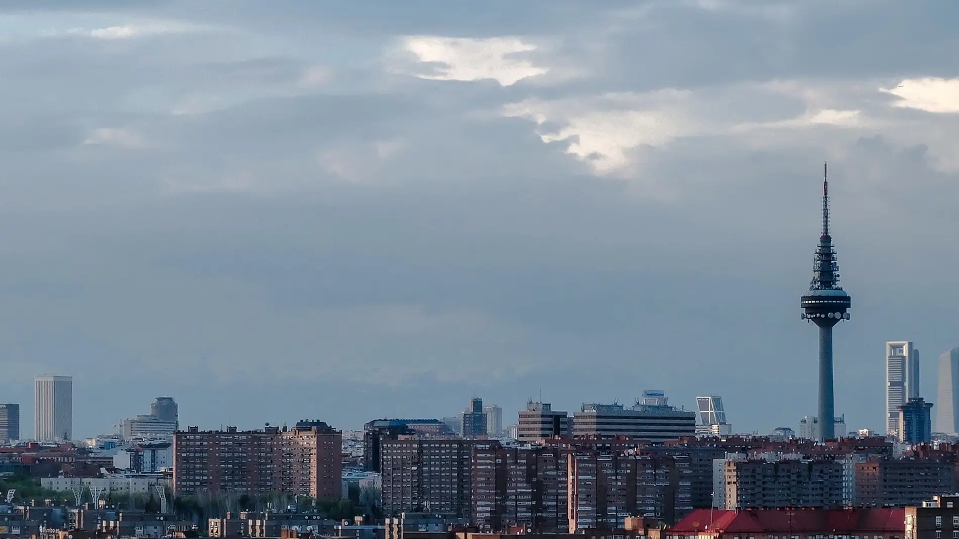 Skyline de Madrid.