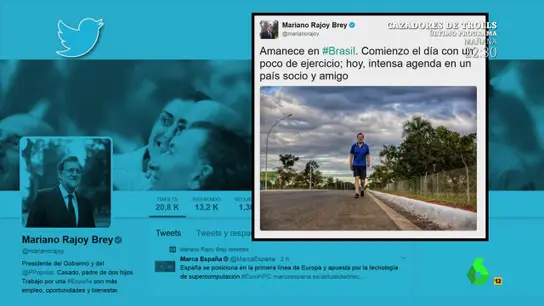 Tuit de Mariano Rajoy Tuit de Mariano Rajoy