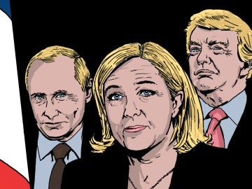 Un cómic relata cómo Marie Le Pen es ya presidenta de Francia Un cómic relata cómo Marie Le Pen es ya presidenta de Francia