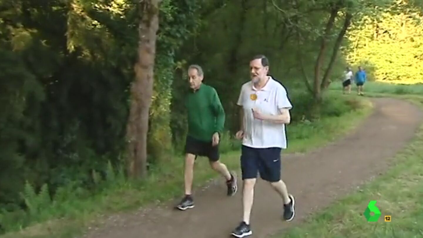 Frame 9.512428 de: 'Running' y 'patatas fritas', las t&aacute;cticas de Mariano Rajoy para preparar una buena declaraci&oacute;n ante la Audiencia Nacional 