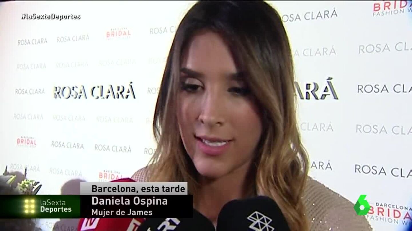 Daniela Ospina, mujer de James Rodr&iacute;guez