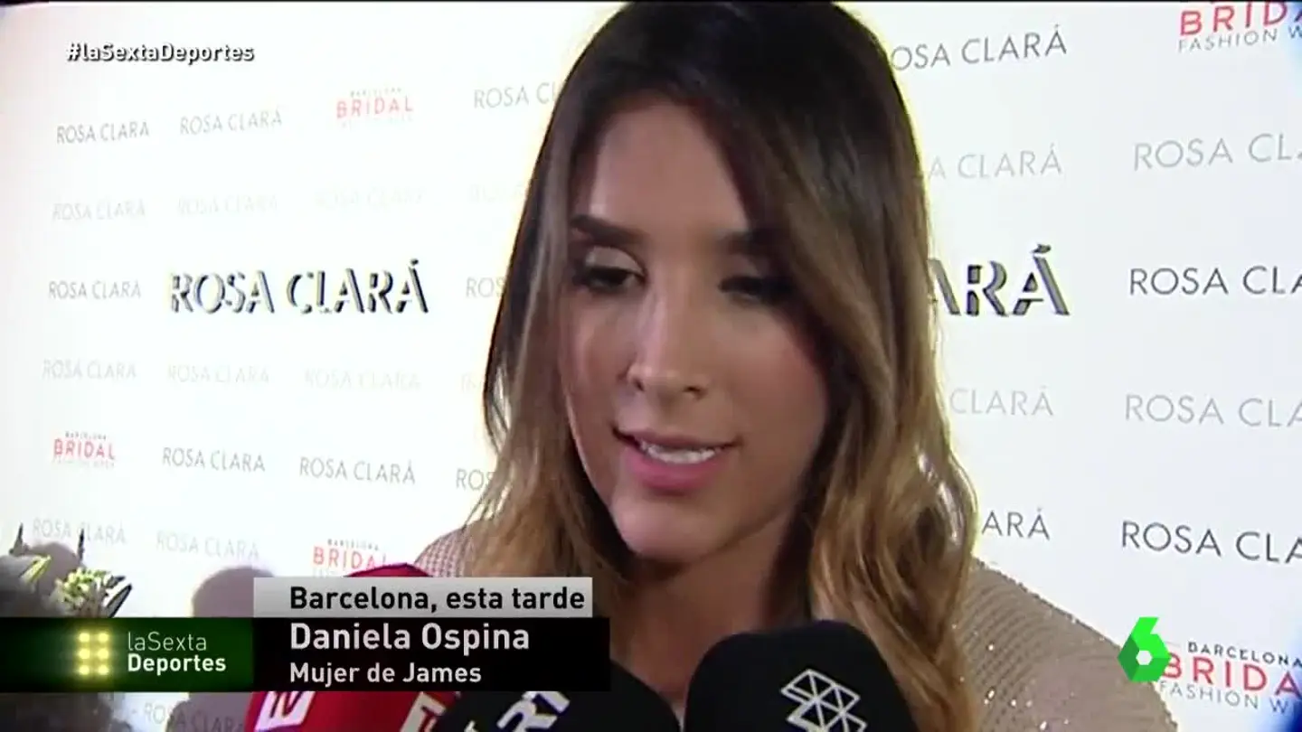 Daniela Ospina, mujer de James Rodríguez Daniela Ospina, mujer de James Rodríguez