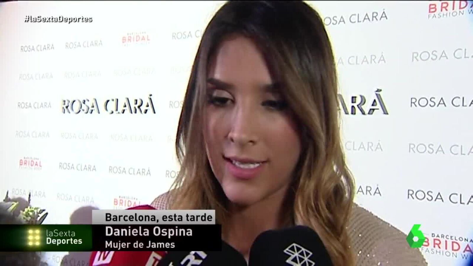 Daniela Ospina, mujer de James Rodr&iacute;guez