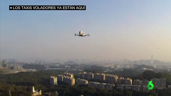 Frame 25.644841 de: Los taxis voladores y autónomos ya son una realidad: Dubái asegura que el servició estará disponible en julio