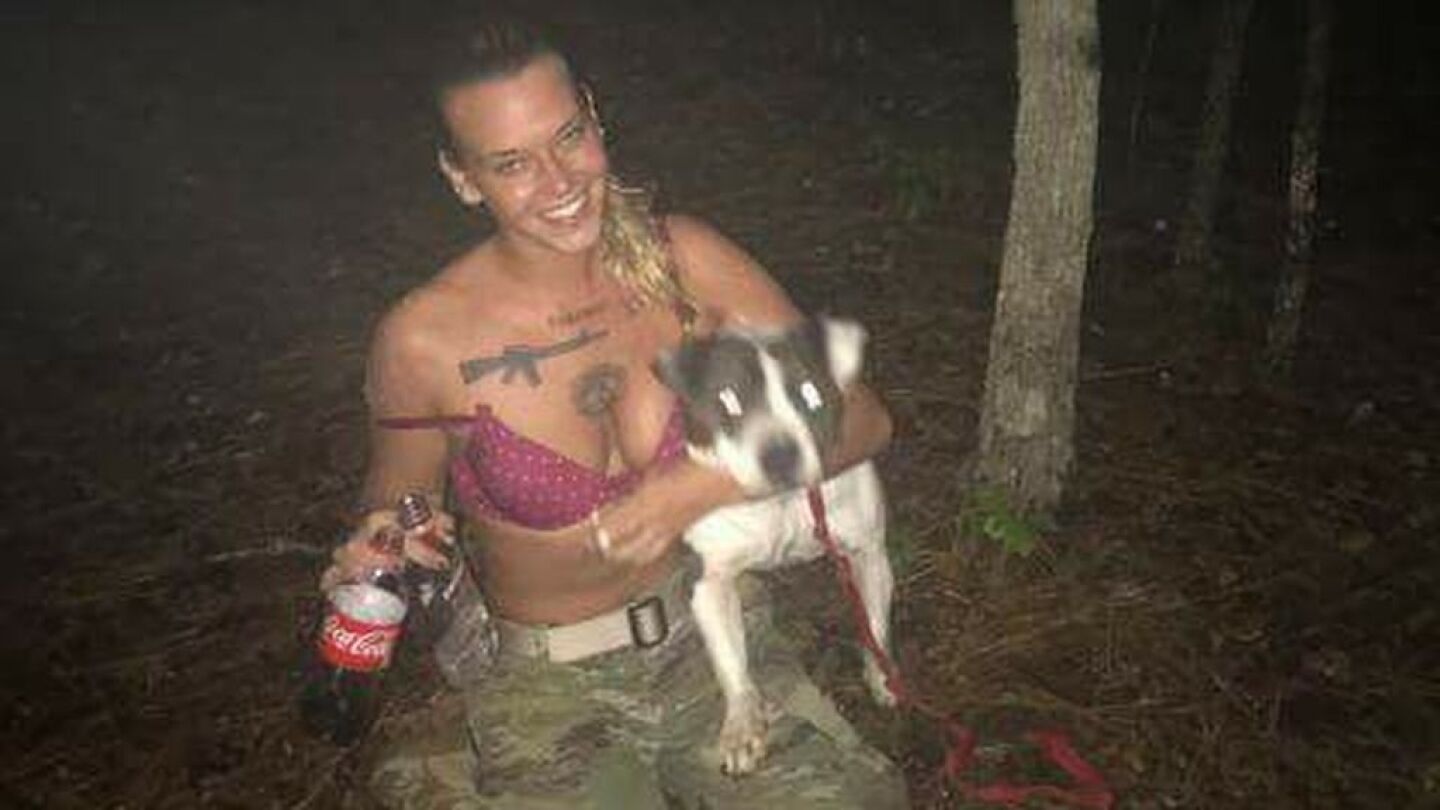 Marinna Rollins posa junto a Cam minutos antes de asesinarlo