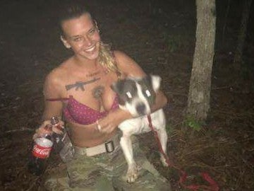 Marinna Rollins posa junto a Cam minutos antes de asesinarlo Marinna Rollins posa junto a Cam minutos antes de asesinarlo