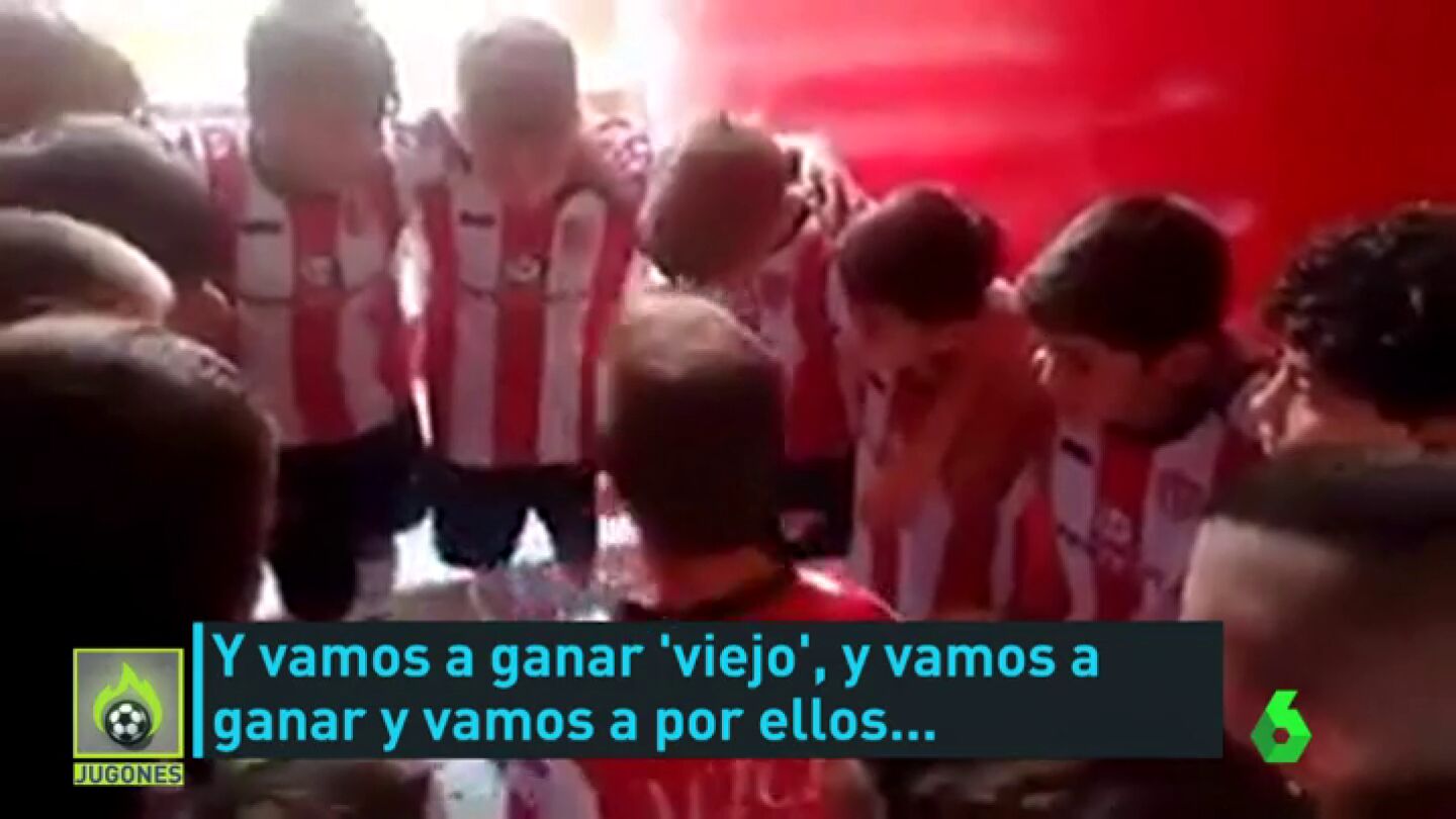 Frame 27.033365 de: La emocionante charla de un ni&ntilde;o en Argentina antes de jugar un partido de f&uacute;tbol