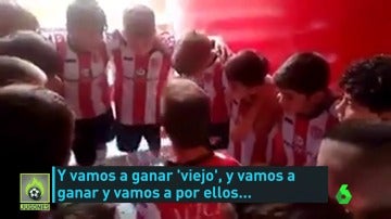 Frame 27.033365 de: La emocionante charla de un niño en Argentina antes de jugar un partido de fútbol