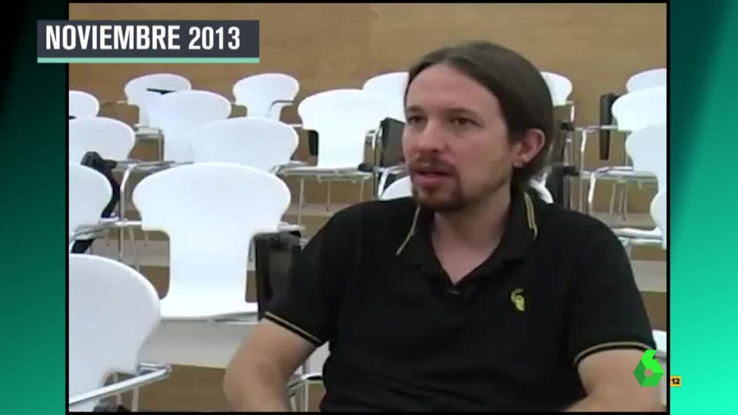Pablo Iglesias en 2013