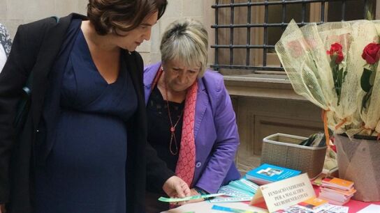 Ada Colau embarazada de su segundo hijo