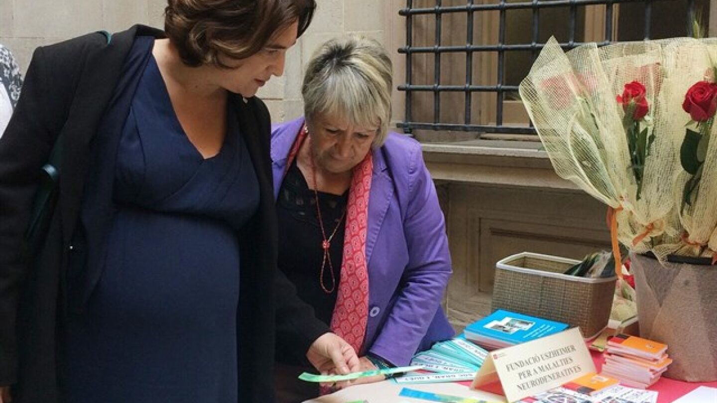 Ada Colau embarazada de su segundo hijo