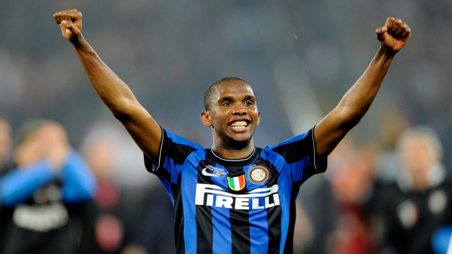 Eto'o, con el Inter
