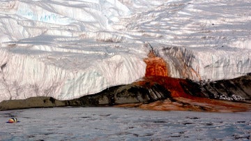 Cataratas de Sangre en la Antártida