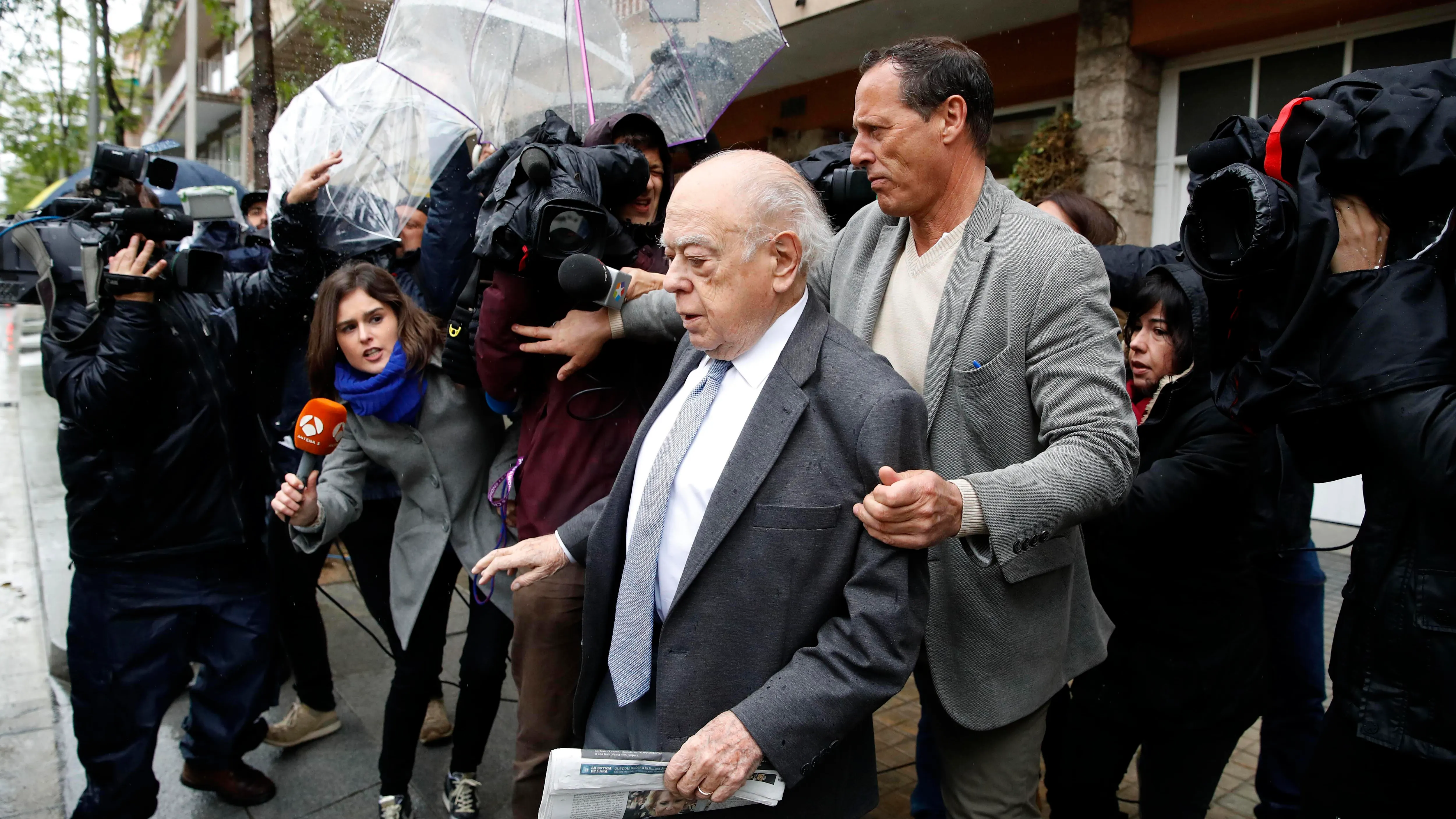 El expresidente de la Generalitat, Jordi Pujol