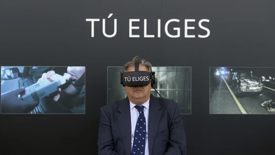 Zoido durante la presentación de la nueva campaña de la DGT Zoido durante la presentación de la nueva campaña de la DGT