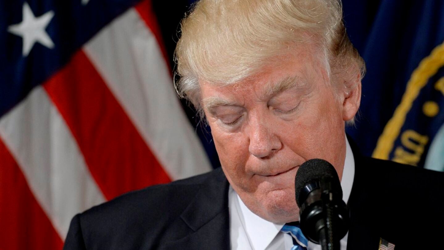 Donald Trump en una imagen de archivo