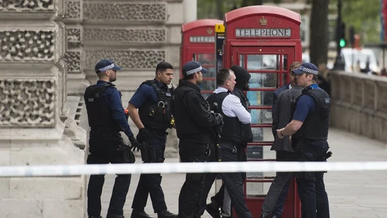 Operación policial en Londres (Archivo) Operación policial en Londres (Archivo)