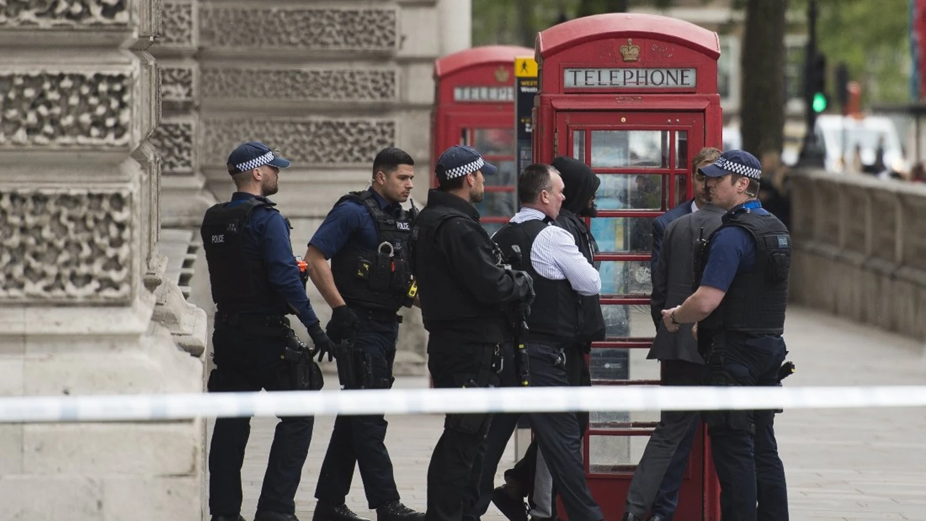 Operación policial en Londres (Archivo)