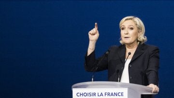 Marine Le Pen, candidata del Frente Nacional a la presidencia de Francia