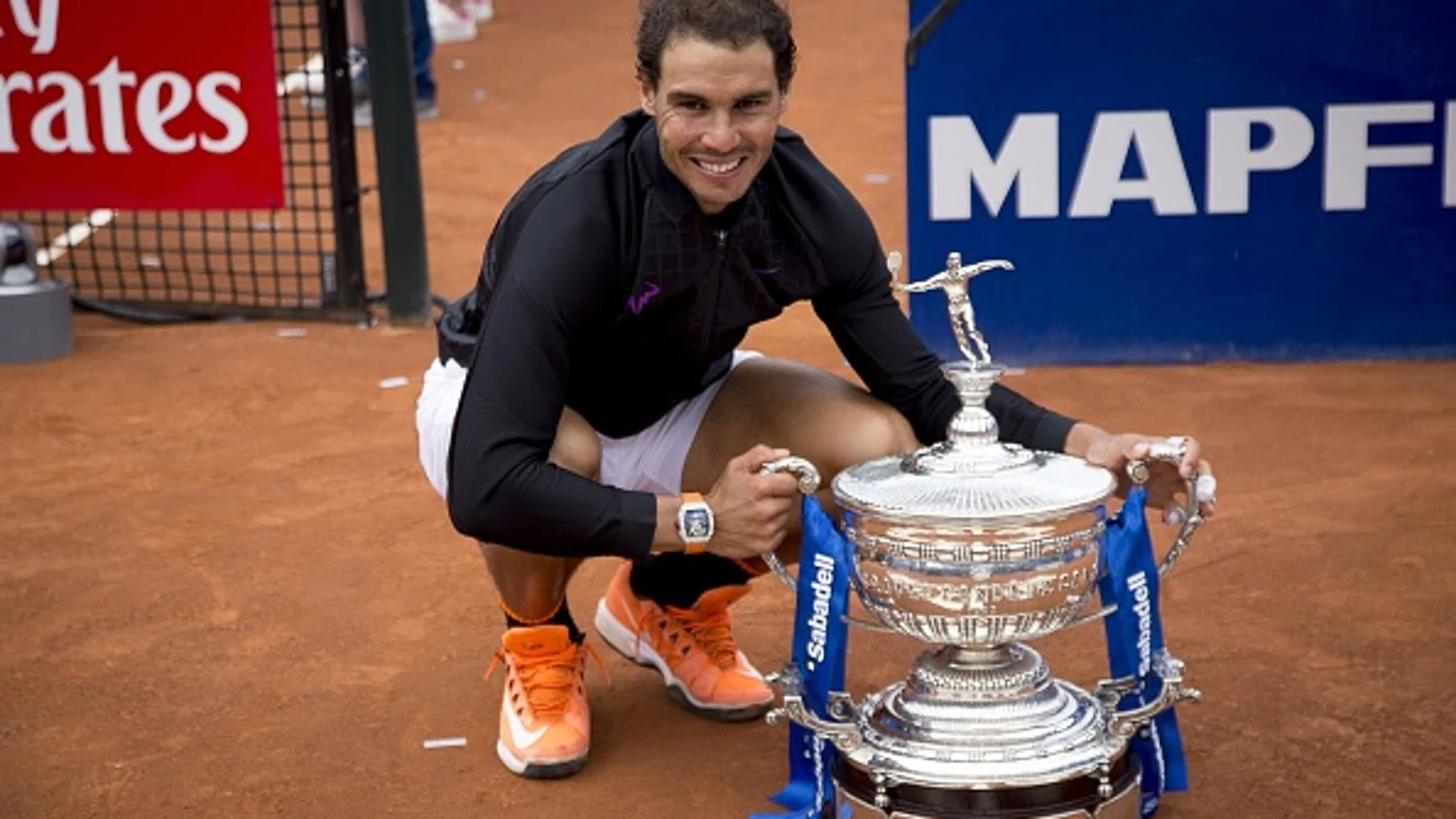 Rafa Nadal conquista su décimo Godó Y cumplió con la conocida tradición