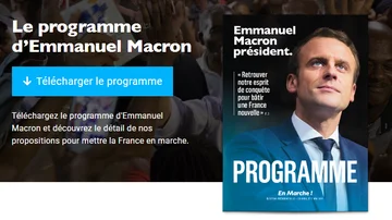 El programa de Emmanuel Macron, candidato centrista a la presidencia de Francia