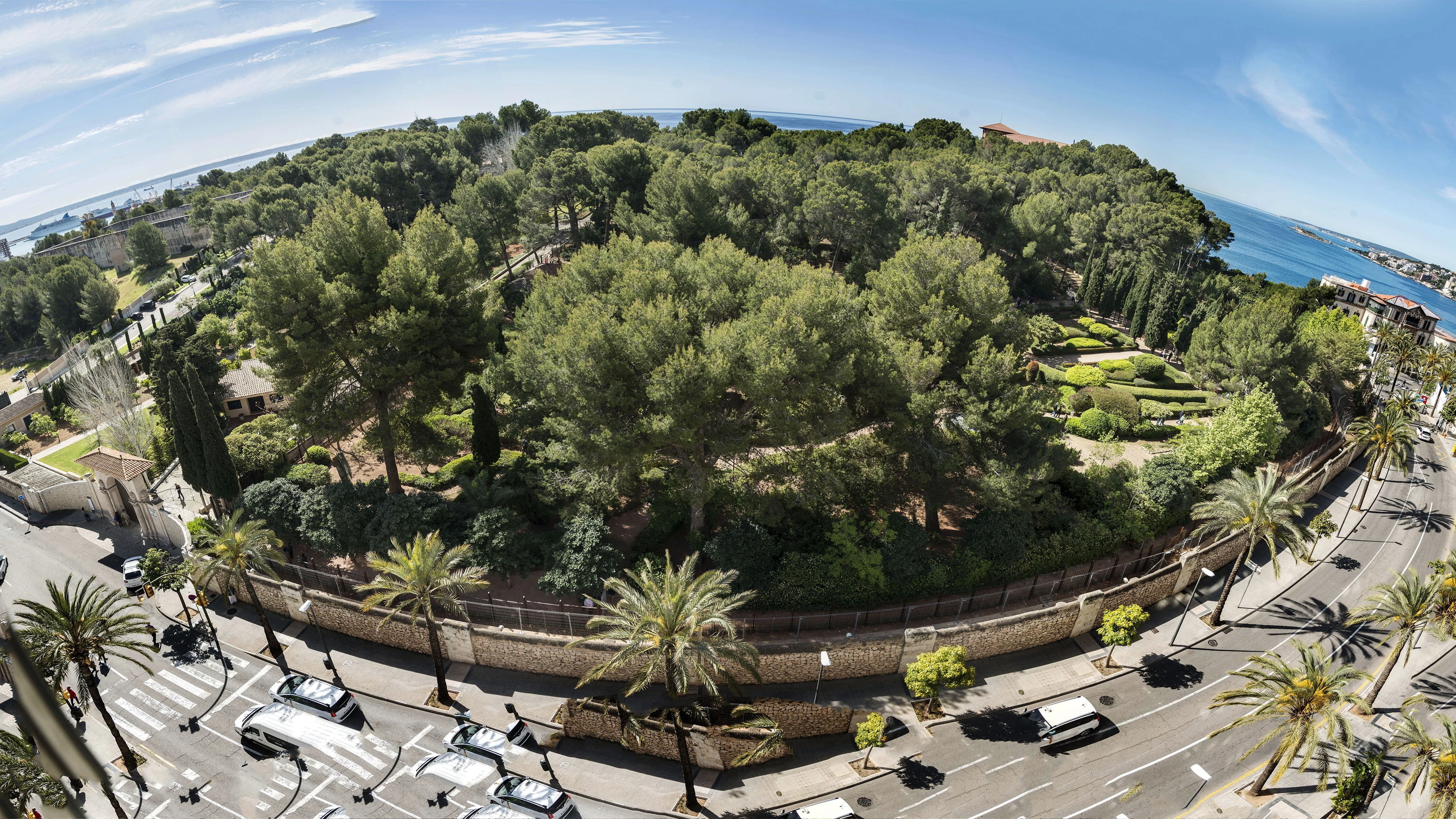 Jardines del palacio de Marivent