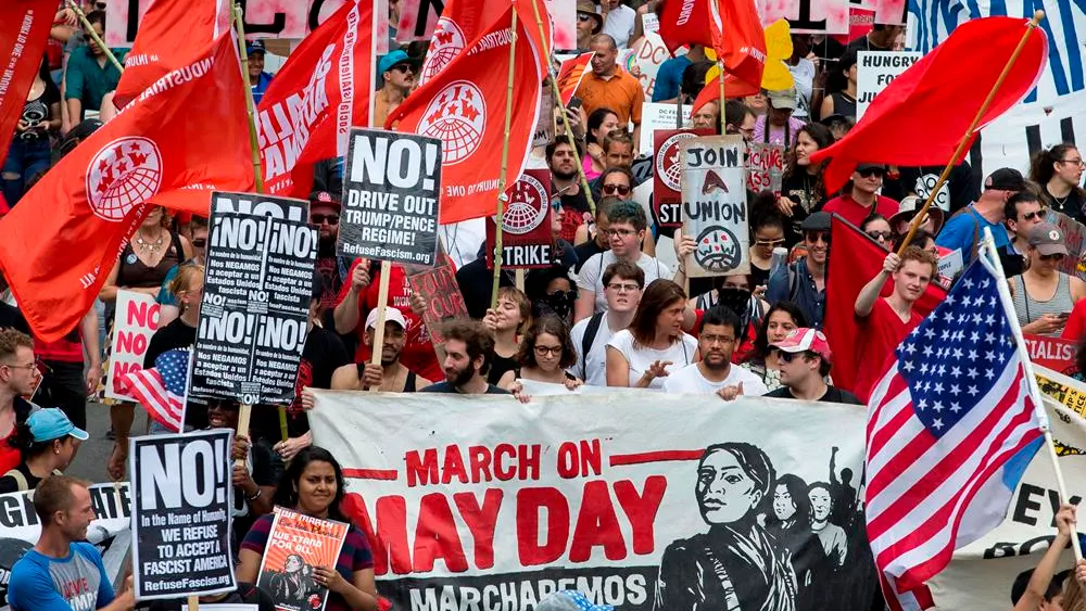 Manifestación contra Trump en Washington