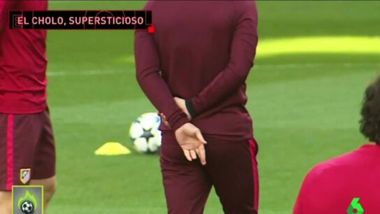 Las supersticiones del Cholo Simeone