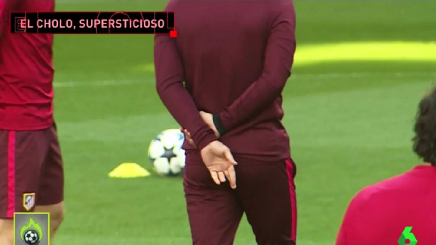 Las supersticiones del Cholo Simeone