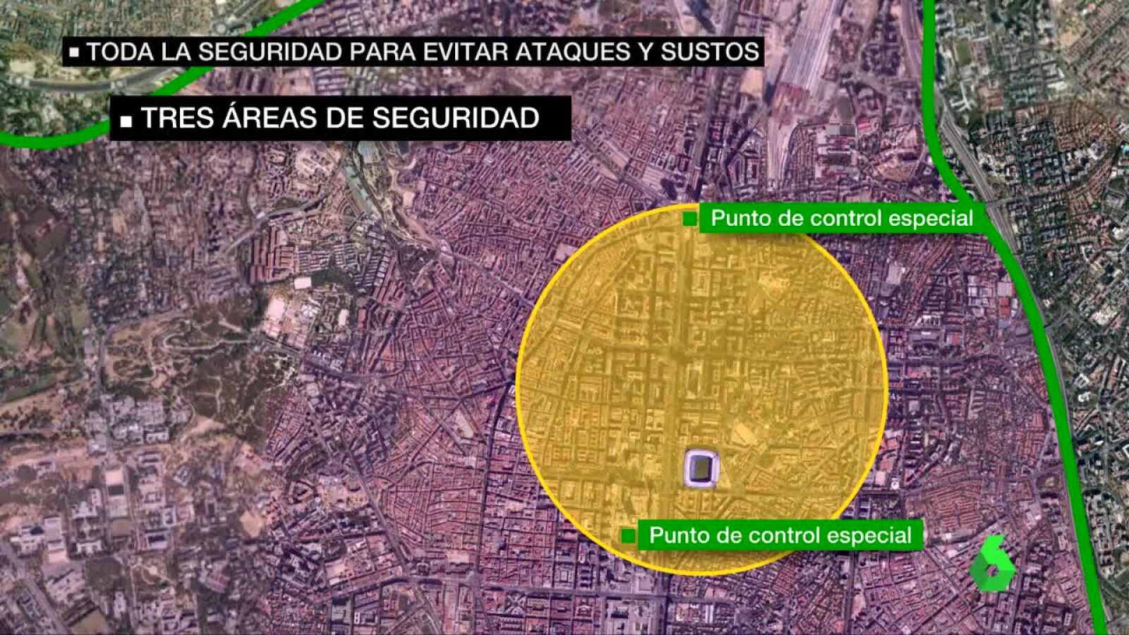 Seguridad para el derbi de Champions