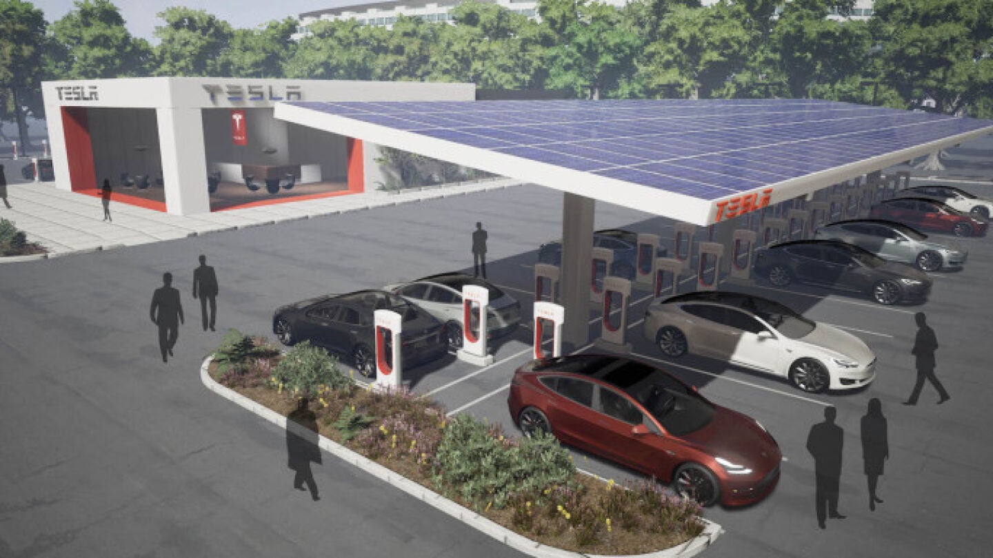 Supercargadores Tesla