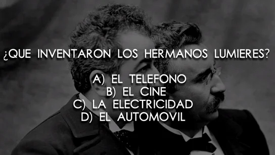 Pregunta sobre los hermanos Lumiere Pregunta sobre los hermanos Lumiere