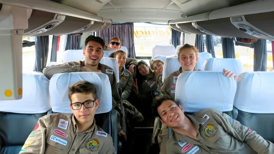 Ocho jóvenes españoles que integraron "AventuraC95StopBullying" Ocho jóvenes españoles que integraron "AventuraC95StopBullying"