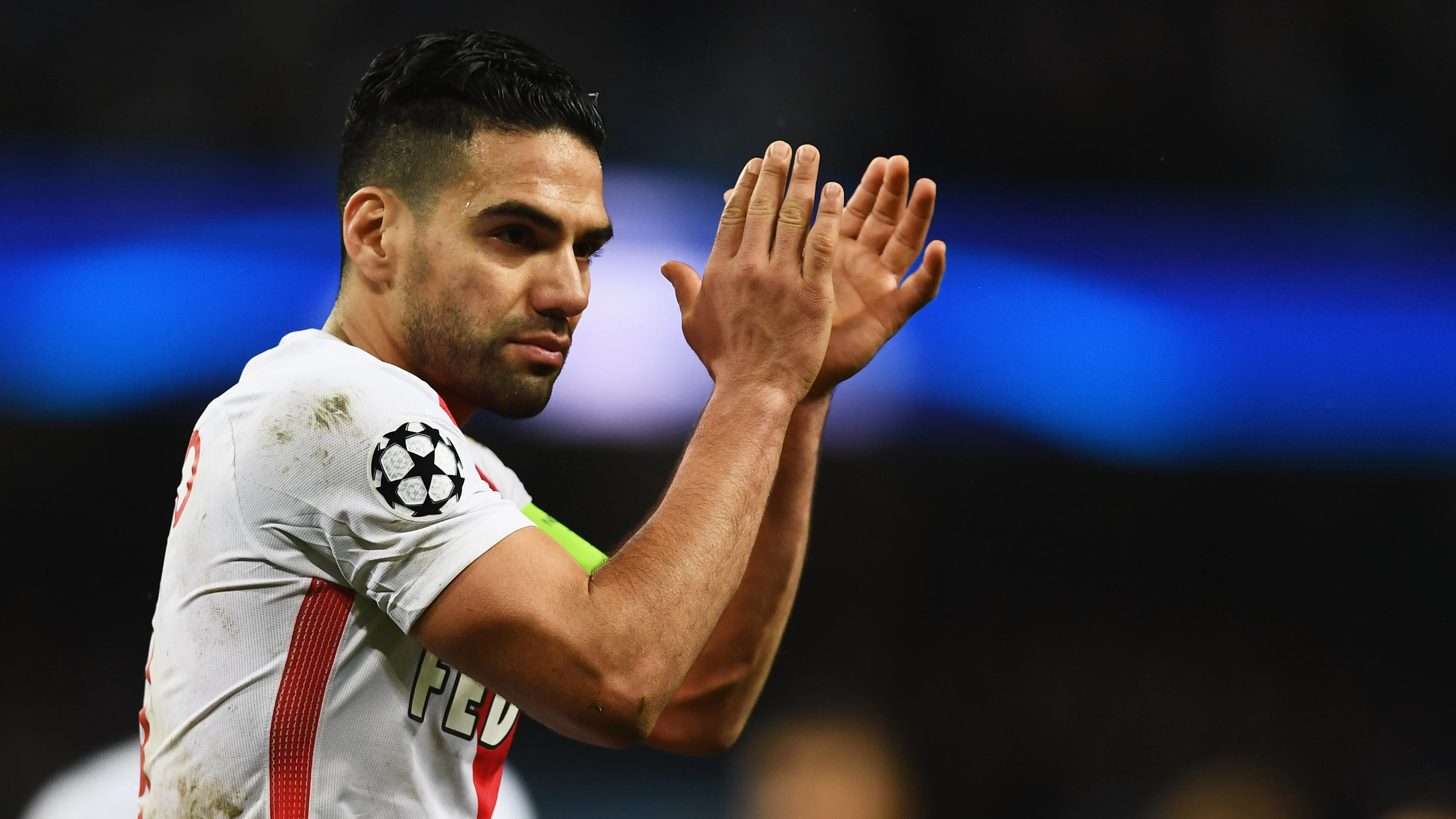 Falcao, en un partido con el Mónaco en la Champions