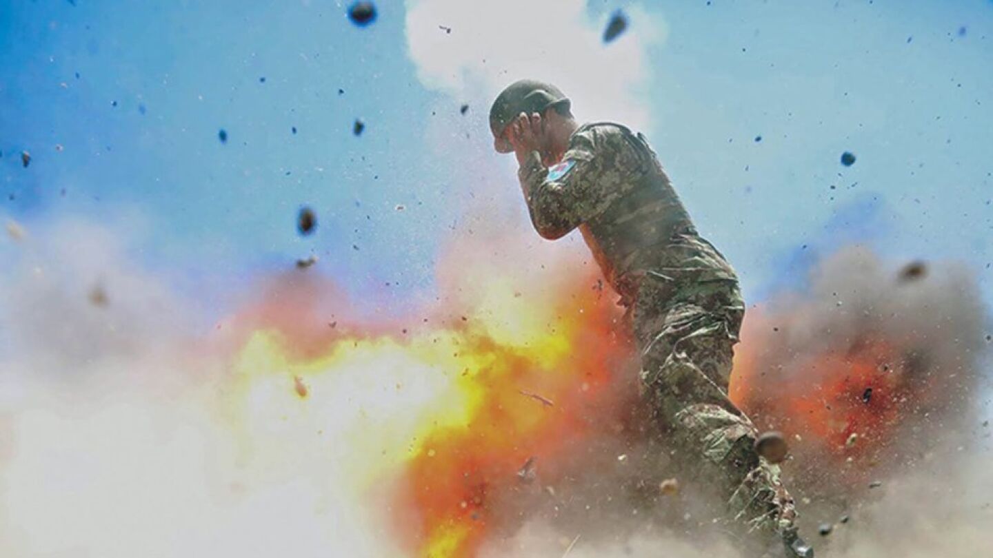 Momento de la explosi&oacute;n en Afganist&aacute;n