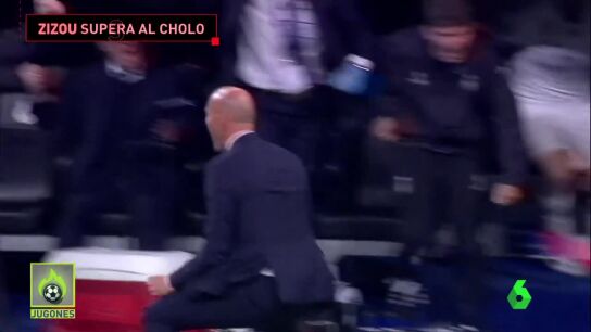 Zidane super&oacute; al Cholo
