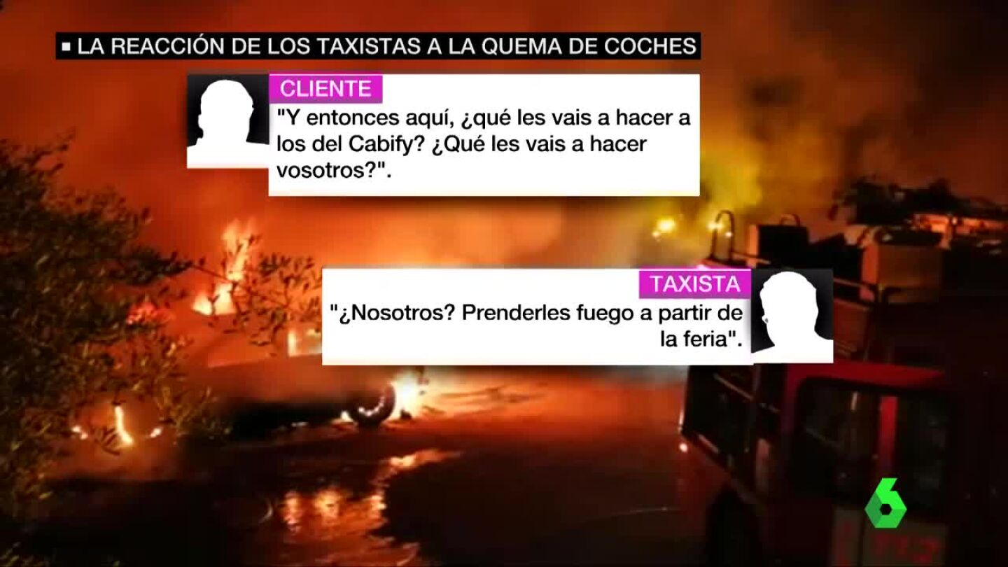 Extracto de la conversaci&oacute;n en taxi en Sevilla