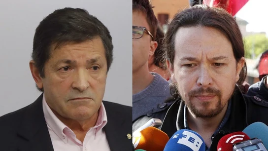 Javier Fernández y Pablo Iglesias Javier Fernández y Pablo Iglesias