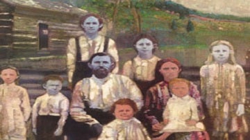 El clan con la piel azul