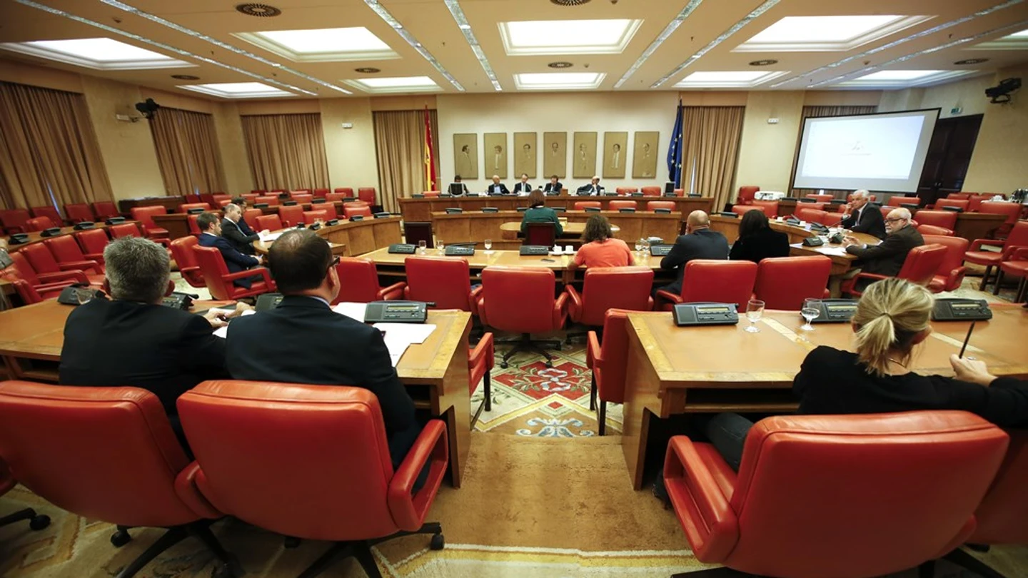 Comisión en el Congreso sobre los PGE (Archivo) Comisión en el Congreso sobre los PGE (Archivo)